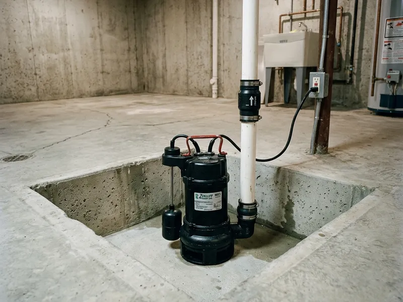 Sump Pump Installation Plumber in Suffield Depot, CT